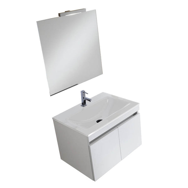 Meuble de salle de bain suspendu Bali 02A Twist Blanc TFT acquista