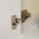 Cassettiera Portadocumenti da Ufficio 40x35x60 cm in Legno  Bianco