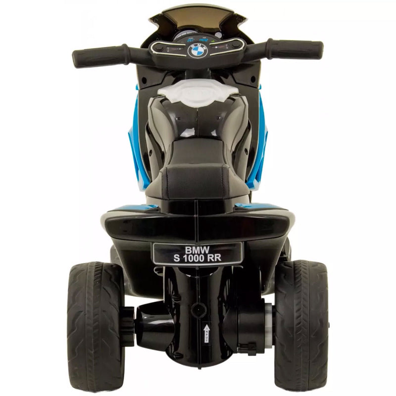 Moto Motocicletta Elettrica per Bambini 6V con Licenza BMW S1000RR Blu