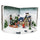 Village de Noël 31x19x21 cm Gris Livre avec Lumières Sons Mouvement