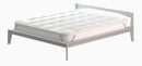 Topper Trapuntato 600 gr/mq con Elastici Plus Bianco Varie Misure