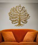 Pannello Super Leaf 109,5x2x110 cm in Ferro Oro