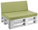 Cuscini per Pallet 120x80 cm Seduta e Schienale in Similpelle Mariotti Reforma Lime