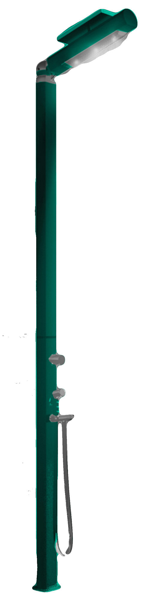 Doccia da Giardino Miscelatore e Doccetta Mobile con LED Arkema Quick Ottanio Lucido Metallizzato online