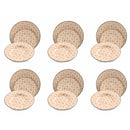 Servizio Piatti 18 Pezzi in Gres Villa d'Este Piper Red