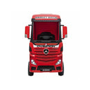 Camion Elettrico Truck per Bambini 12V con Licenza Mercedes Actros Rosso