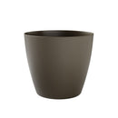 Vaso Rotondo Indoor e Outdoor Tera Bayon Kit Sand Ø35 cm in Plastica Sabbia 