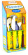 Eme Pappallegra Ensemble de couverts en acier jaune pour enfants