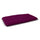 Maxi coussin rembourré et matelassé pour chiens et chats en microfibre prune