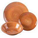 Servizio Piatti 18 Pezzi in Gres VdE Tivoli 1996 Baita Chocolate