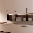 Set 20 Maniglie per Mobili 128 mm in Alluminio Emuca Riad Bronzo