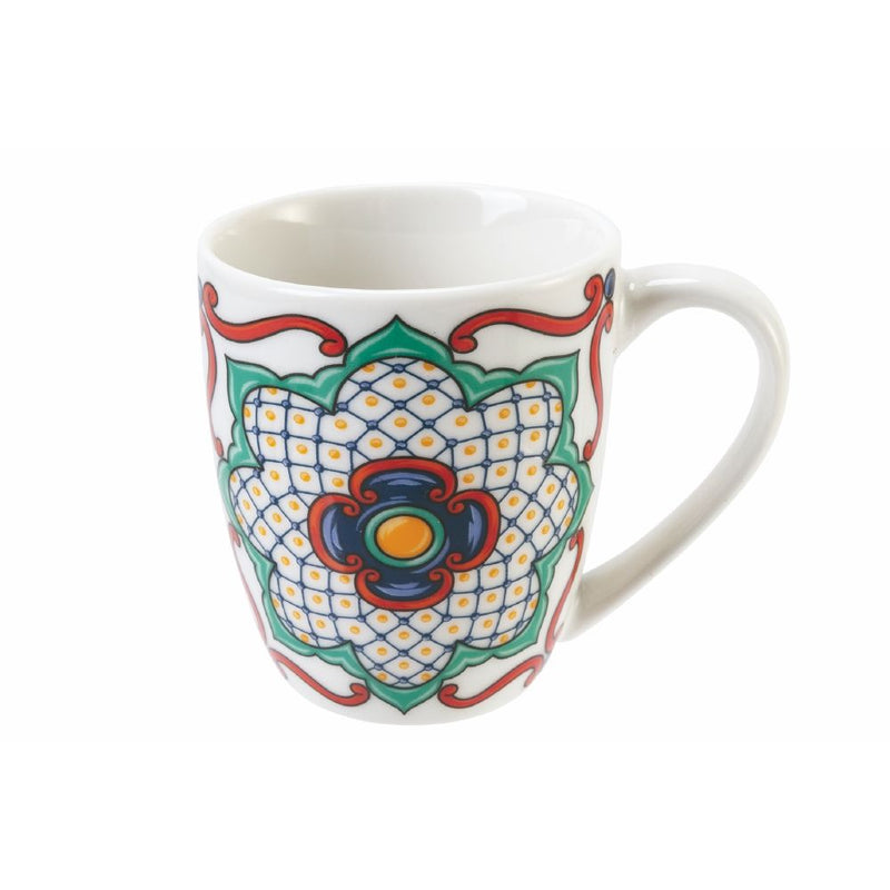 Set 6 Tazzine da Caffè Ø5,8x6,8 cm in Bone China VdE Tivoli 1996 Barrio