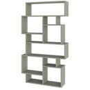 Libreria Design Moderna 168x96x25 cm Scaffale 8 Ripiani in MDF Verde      
