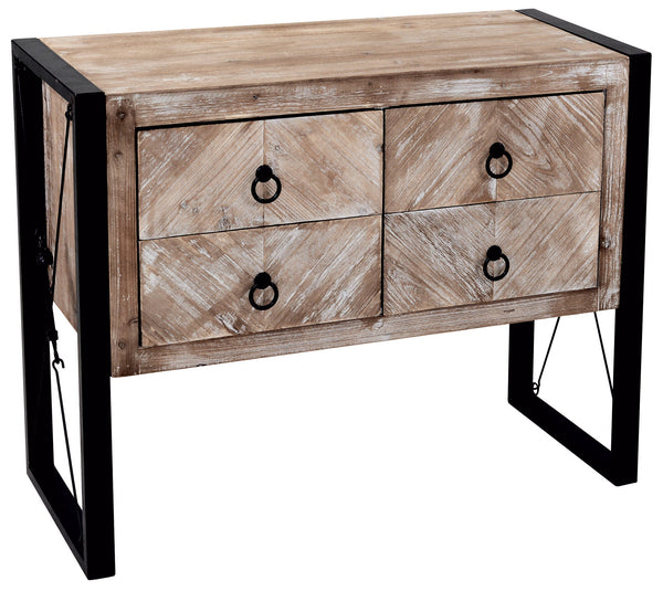 online Commode 4 Tiroirs en Bois MDF et Sapin Adami Bilbao