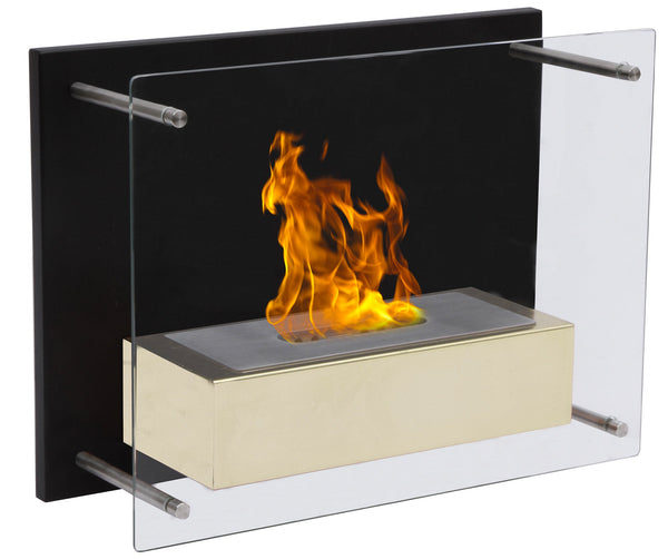 Cheminée Bioéthanol Murale 45x34x16 cm Vannini Fuchs Junior Or online