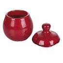 Set 6 Barattolini con Stand Ø7,5x11 cm 90 ml in Ceramica VdE Tivoli 1996 Shades 