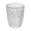 Set 6 Bicchieri Acqua Diamond in Vetro VdE Tivoli 1996 Trasparente