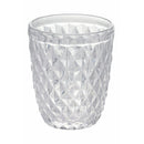 Set 6 Bicchieri Acqua Diamond in Vetro VdE Tivoli 1996 Trasparente