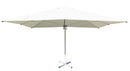 Ombrellone da Giardino 5x5m in Alluminio e Poliestere Bianco