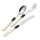 Servizio Set di Posate 24 pezzi in Acciaio Inox Eme Napoleon