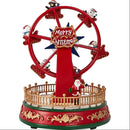 Giostrina Natalizia Giostra Ruota Panoramica Natale Addobbo Natalizio con Musica