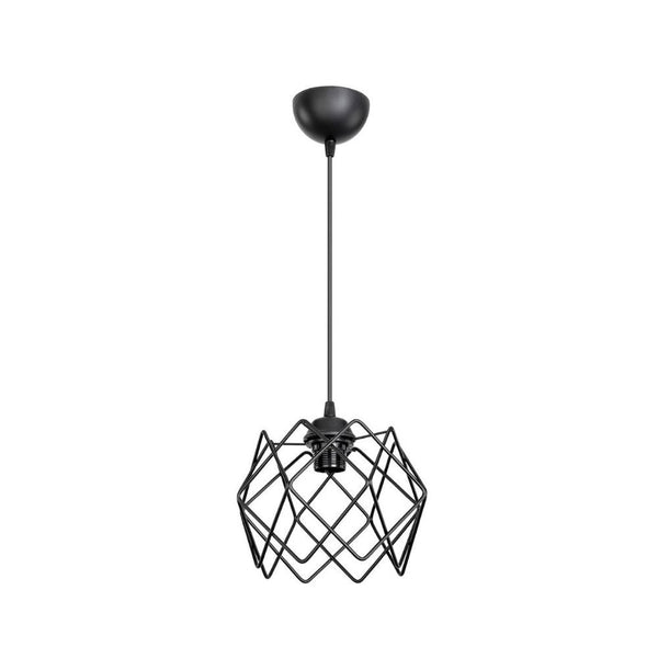 online Lampe à suspension cage noire Koza