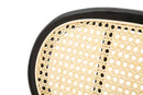 Sgabello Bar 47x57x98 cm in Metallo e Tessuto Nero