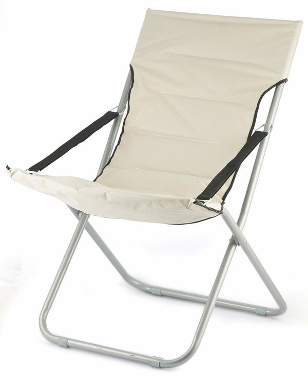 prezzo Chaise longue canapone pliable en Oxford 600D Soriani Panama Ivoire