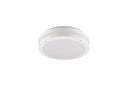 Plafoniera da Esterno a LED in Plastica Bianco Opaco