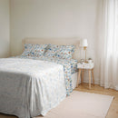 Set Lenzuola con Stampa Sopra Sotto e Federe Linea Ida Ermes Varie Misure