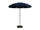 Parasol de jardin Ø2 m Mât en acier Ø33 mm Maffei Borgo Blu