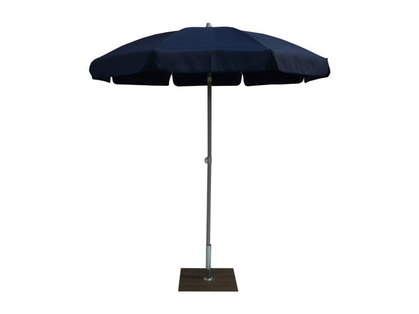sconto Parasol de jardin Ø2 m Mât en acier Ø33 mm Maffei Borgo Blu