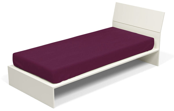 prezzo Drap-housse prune avec élastique et coins