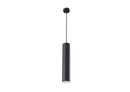 Lampada pendente Pendant in Alluminio Shelby Nero