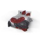 Copripiumino Matrimoniale Stampa sul Sacco e Federe in Cotone