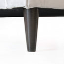 Divano 2 Posti Chandler 152x81x89 h cm in Velluto Tortora