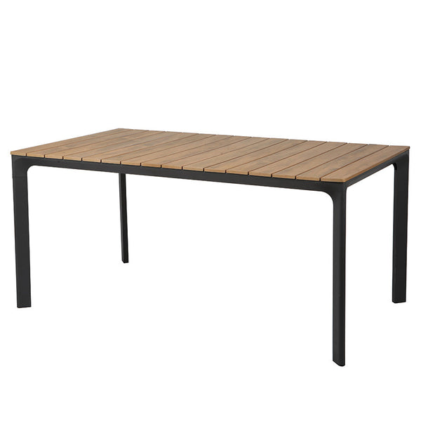 Tavolo da Giardino 160x90xH74 cm in alluminio e polywood Enna Grigio acquista