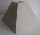 Cappello lampada beige cm 40x40xh26