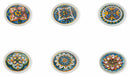 Set 6 Piatti Pizza Ø33x2 cm in Porcellana Villa d'Este Home Tivoli Maioliche