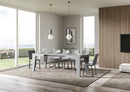 Tavolo Allungabile 140/400x90x77 cm Naxy Cemento  