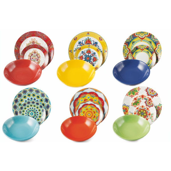 Service de table 18 pièces en porcelaine et grès VdE Tivoli 1996 Cala Moresca online