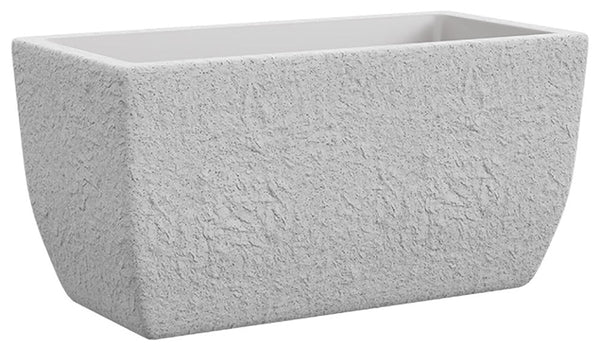acquista Vase 42x81x40,4 cm en Petram 80 Stone White Polyéthylène