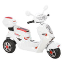 Moto Elettrica per Bambini 6V Miller Scooterone Bianco