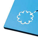 Set Tavolo 4 Sedie da Giardino in Acciaio Nero