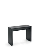 Consolle Allungabile Segmenta 110x42,5/297,5x78 cm in MDF Laccato Nero Opaco        