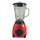 Blender Electrique 500W Verre 1,5 Litres 2 Vitesses Kooper Rouge