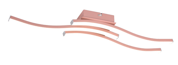 online Plafoniera da Interno a LED SMD in Metallo Oro rosa