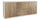 Meuble bas 4 portes 4 tiroirs 203x84x41 cm Oxyde Blanc/Noyer Stelvio