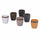 Set de 6 liqueurs en grès 90 ml Villa d'Este Home Tivoli Naima