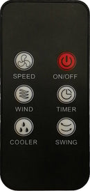 Raffrescatore Ventilatore Purificatore d'Aria 8 Litri 65W Ruby Clim AC-28